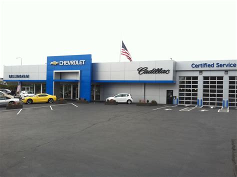 Bellingham chevy - Map & directions. (360) 634-4721. View inventory. Dealer website. Our Amenities. Free Coffee, Tea, & Bottled Water. Night Drop. Shuttle Service. Kids Area. Free WiFi. Cable …